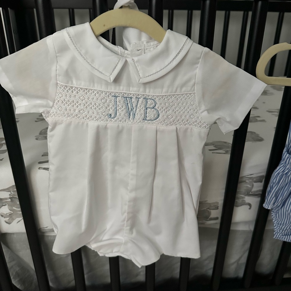 Baby boy Petit Ami Christening/Baptism outfit
